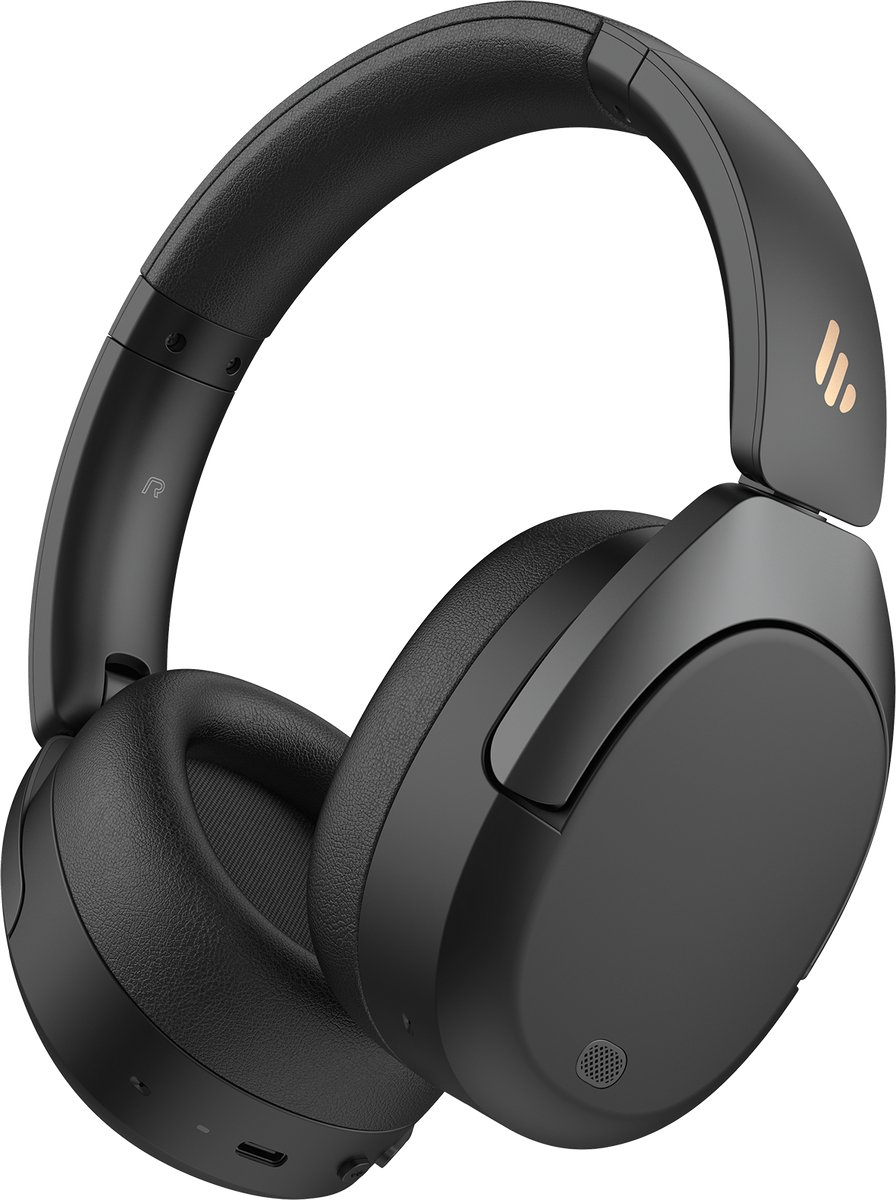 Edifier W830NB Auriculares Bluetooth Hi-Res Audio con Cancelación Activa de Ruido Negros