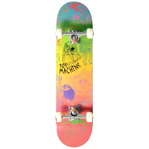 Skateboard Komplett Toy Machine Sect Characaters Ii (8" - Röd)