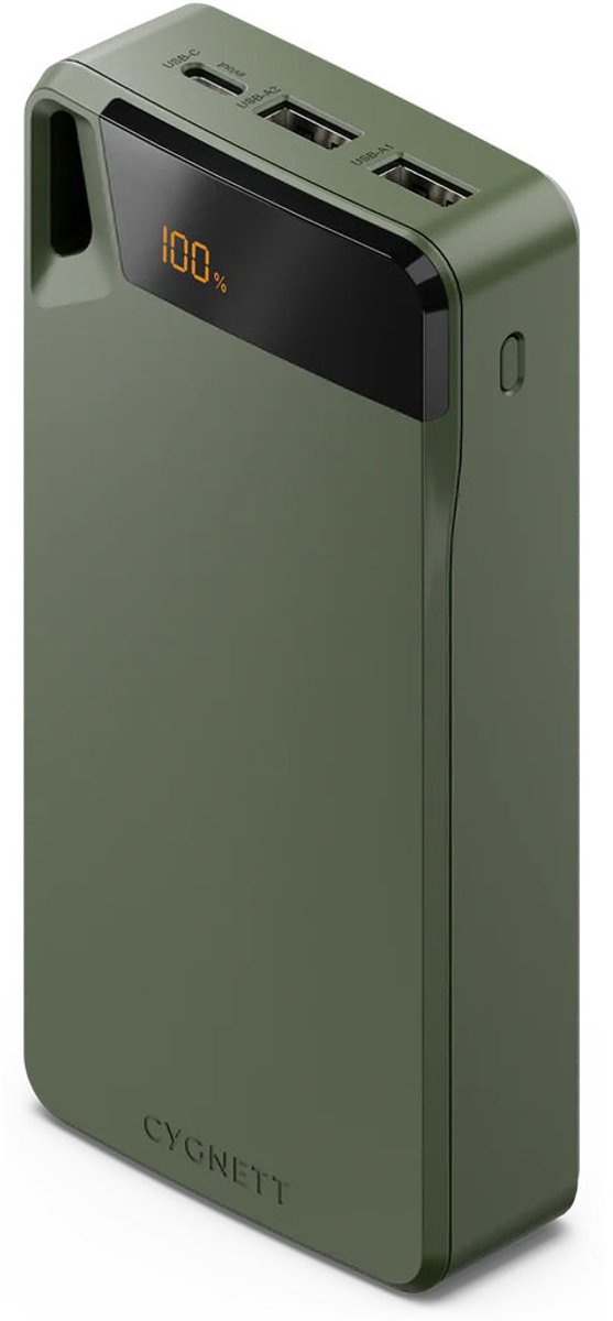 Cygnett Boost Power Bank Da 20.000 Mah Verde Militare CY4750PBCHE