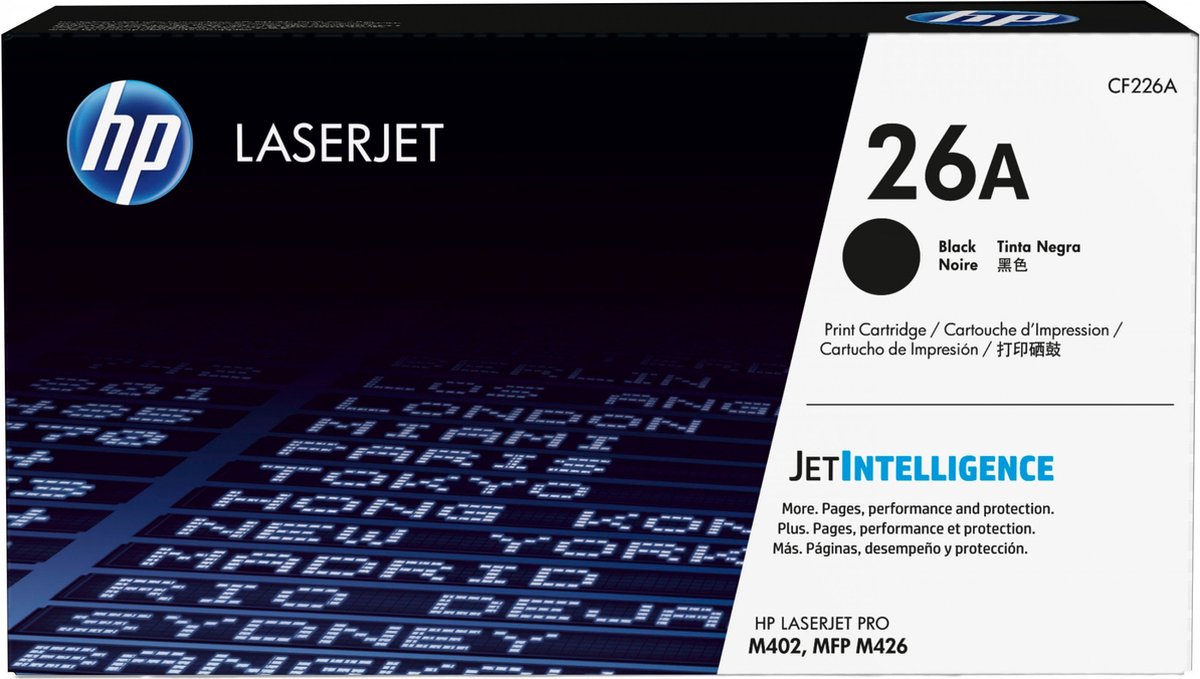 Hp 26A Black Original Laserjet Toner Cartridge (CF226A) CF226A