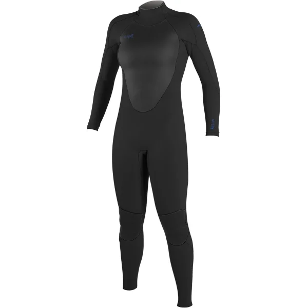 Våtdräkt O'Neill Epic 4mm Back Zip Womens (6 - Svart)