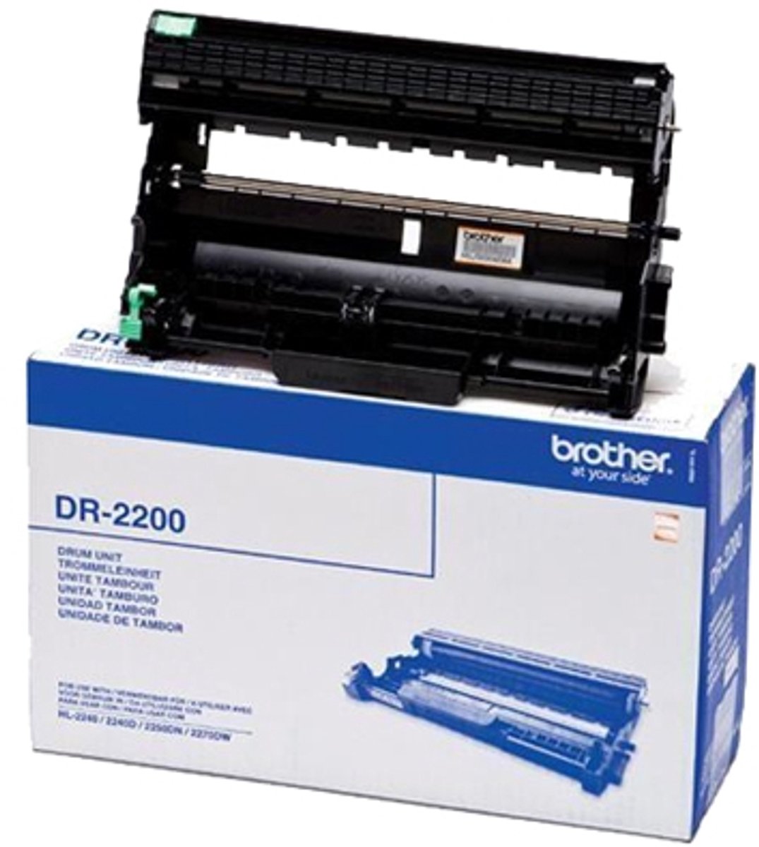 Brother Drum Unit Per HL-2240D/2250DN/2130/MFC7360/8840/FAX2840/2845/2940 Durata 12.000 Pagine DR2200