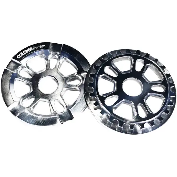 Freestyle BMX Tandhjul Colony Menace Guard (Polished - 28T)