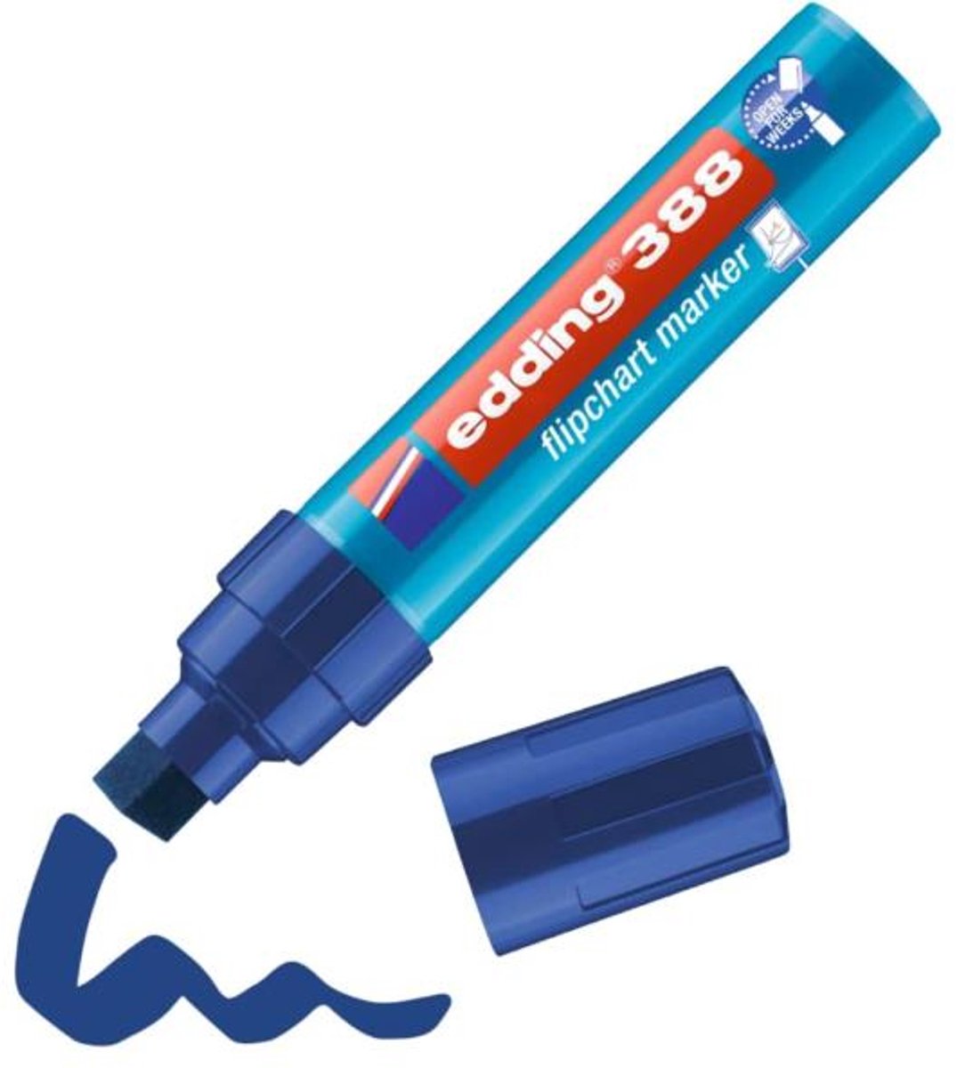 Edding CF10MARCAT Flipchart Base Acq.blu 4-388 003