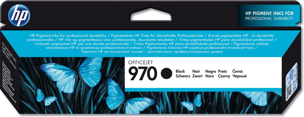 Hp Cartuccia D Inchiostro Officejet 970 Nero CN621AE