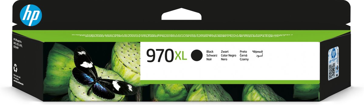 Hp 970XL Black Ink Cartridge CN625AE
