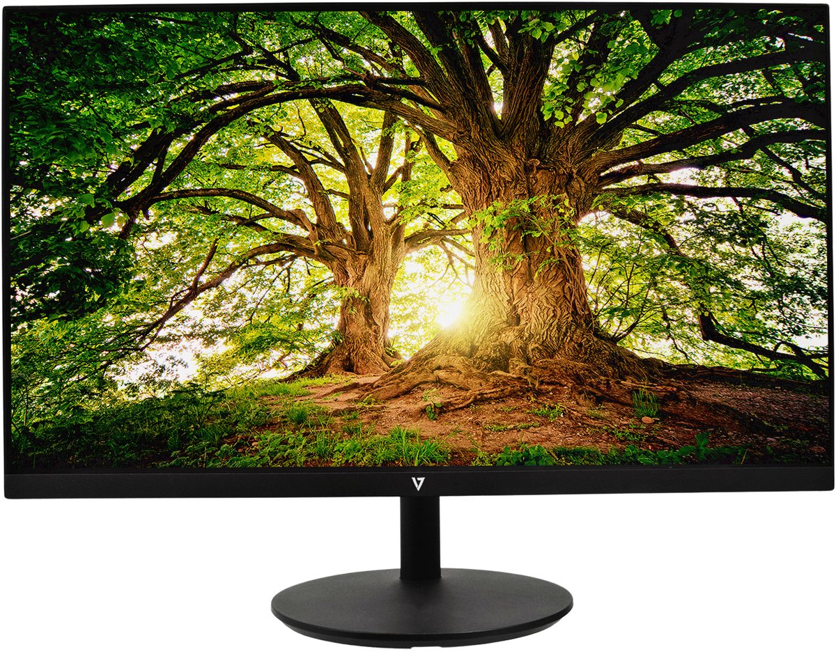 V7 L238V1-HAS-E pantalla para PC 60,5 cm (23.8") 1920 x 1080 Pixeles Full HD LED Negro