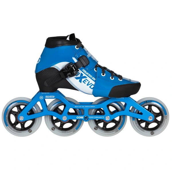 Speed Skates Powerslide 3X Evo Adjustable Inline Barn (Blue - 31-34)