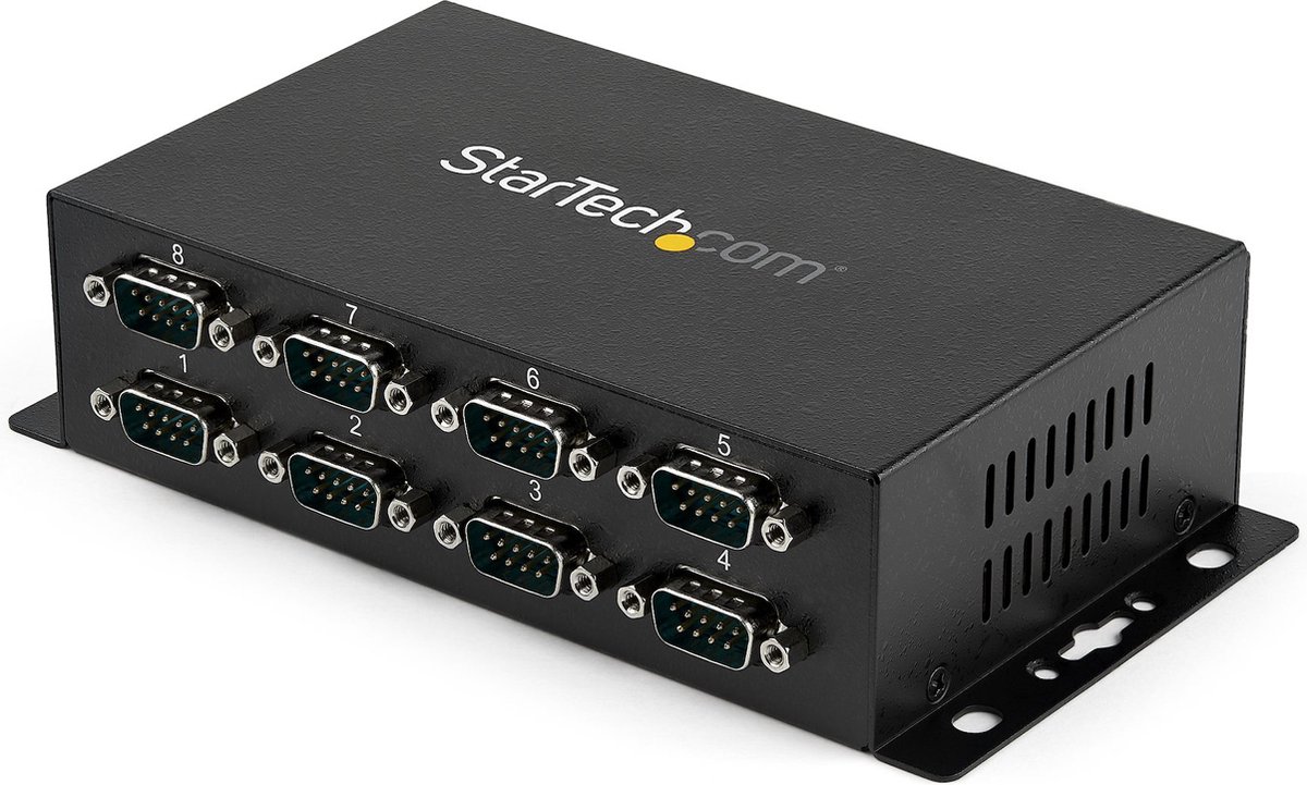 Startech Hub Adattatore USB A DB9 RS232 Seriale 8 Porte Guide Din Industriali E Montabile Parete (ICUSB2328I) ICUSB2328I