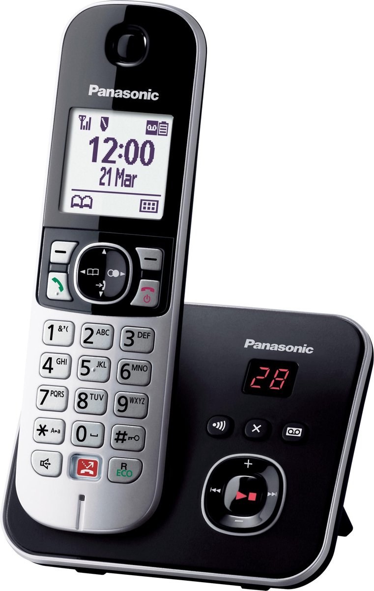 Panasonic Cordless TG6861 Segreteria KX-TG6861JTB