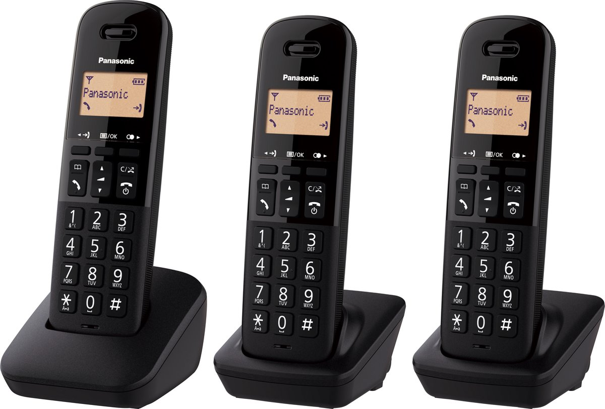 Panasonic Cordless TGB613 Trio KX-TGB613JTB
