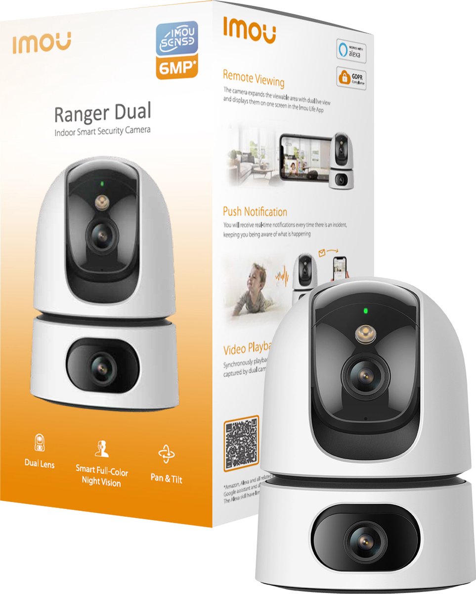 Imou Pt Cube IP/WI-FI 10MP 2.8 Mm Ir Mic IPC-S2XP-10M0WED