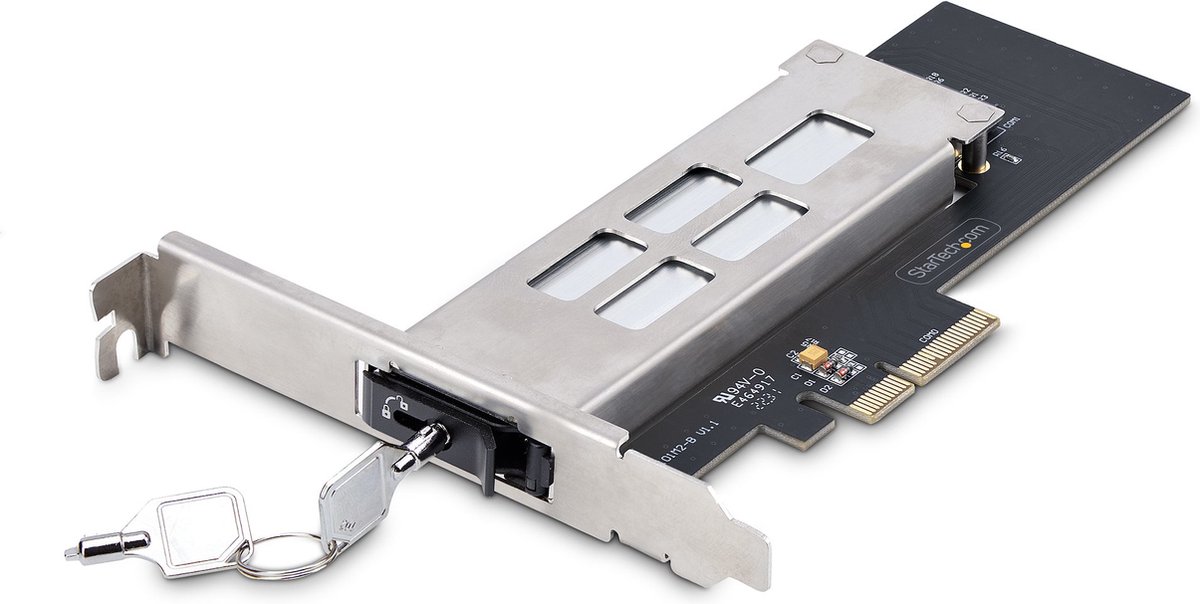 Startech Rack Rimovibile Per SSD M.2 NVMe/Backplane Hot-Swap Pcie x4 M2-REMOVABLE-PCIE-N1