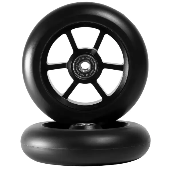 Trick Sparkcykel Hjul North Signal 2-Pack (115mm - Black)