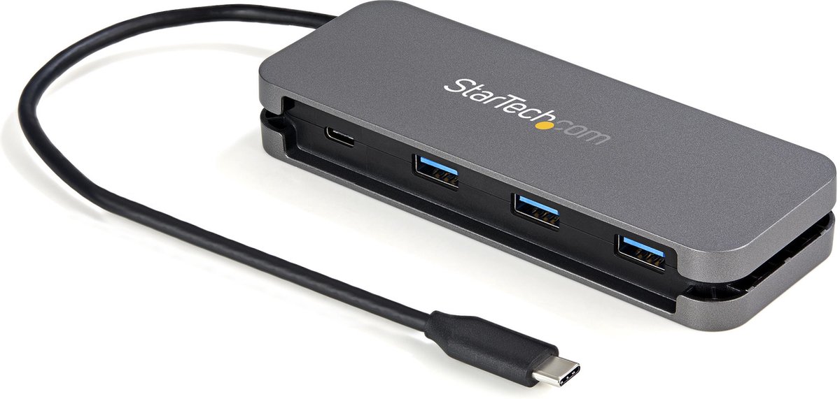 Startech Hub USB C A 4 Porte -3x USB-A/1x Usb-C (3.2/3.1 Gen 1) 5Gbps HB30CM3A1CB