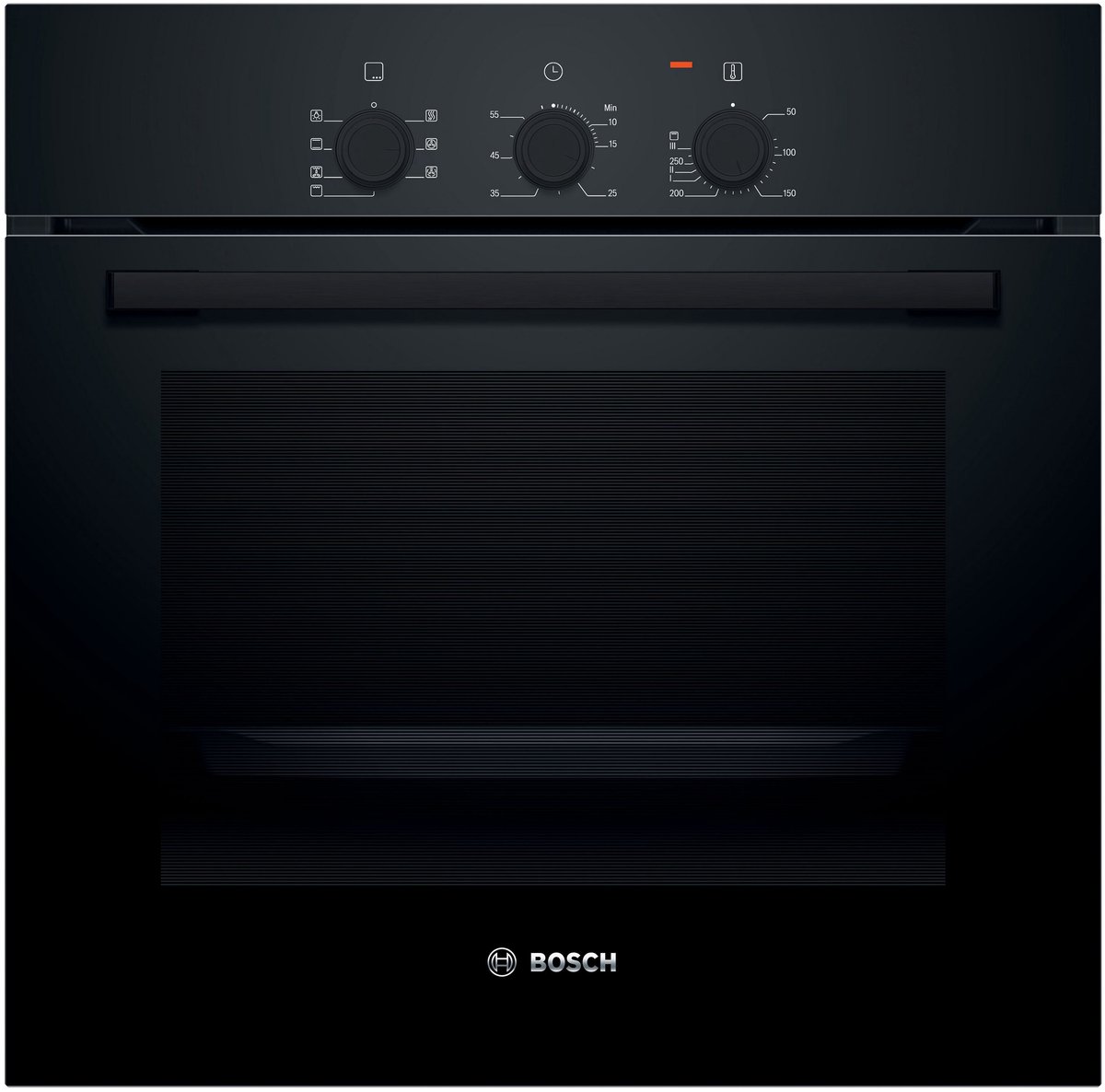 Bosch Forno 3 Manpole A 66L Nero HBF011BA2