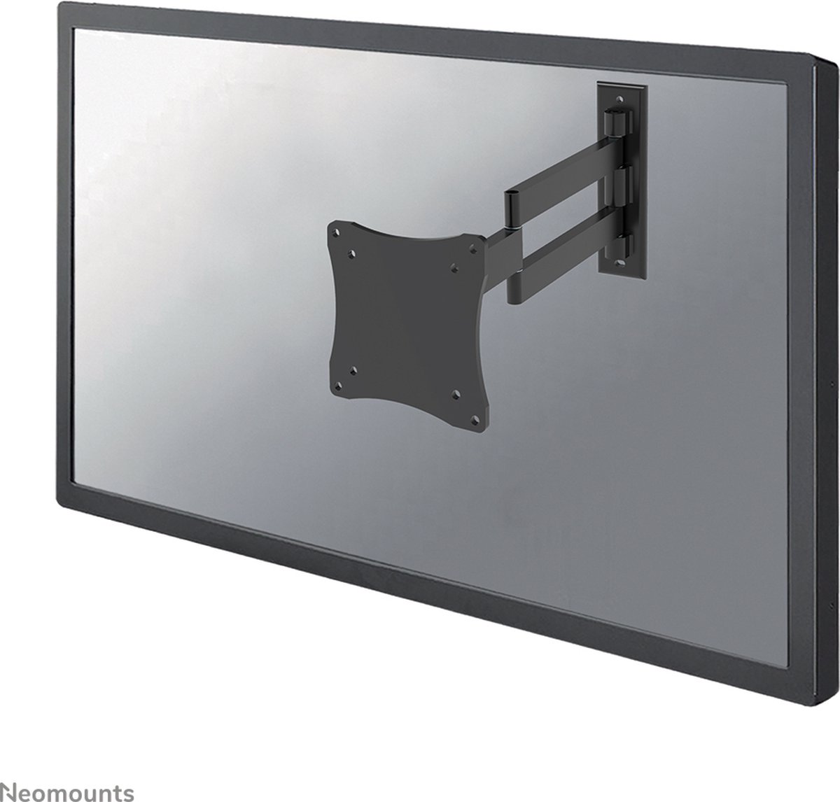 Neomounts FPMA-W830BLACK È Un Supporto A Parete Con 3 Snodi Per Schermi LCD/LED/TFT Fino 24 (60 Cm). FPMA-W830BLACK