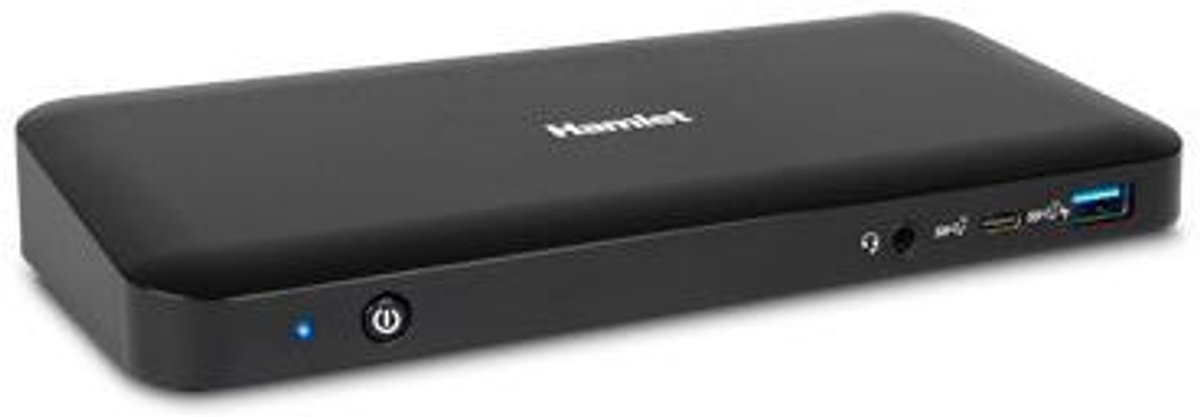 Hamlet Docking Station Power Delivery (pd) 85W Triple Display Hdmi +2xDP + 4USB 3.1 Gen2 LAN Audio HDOCKS600C