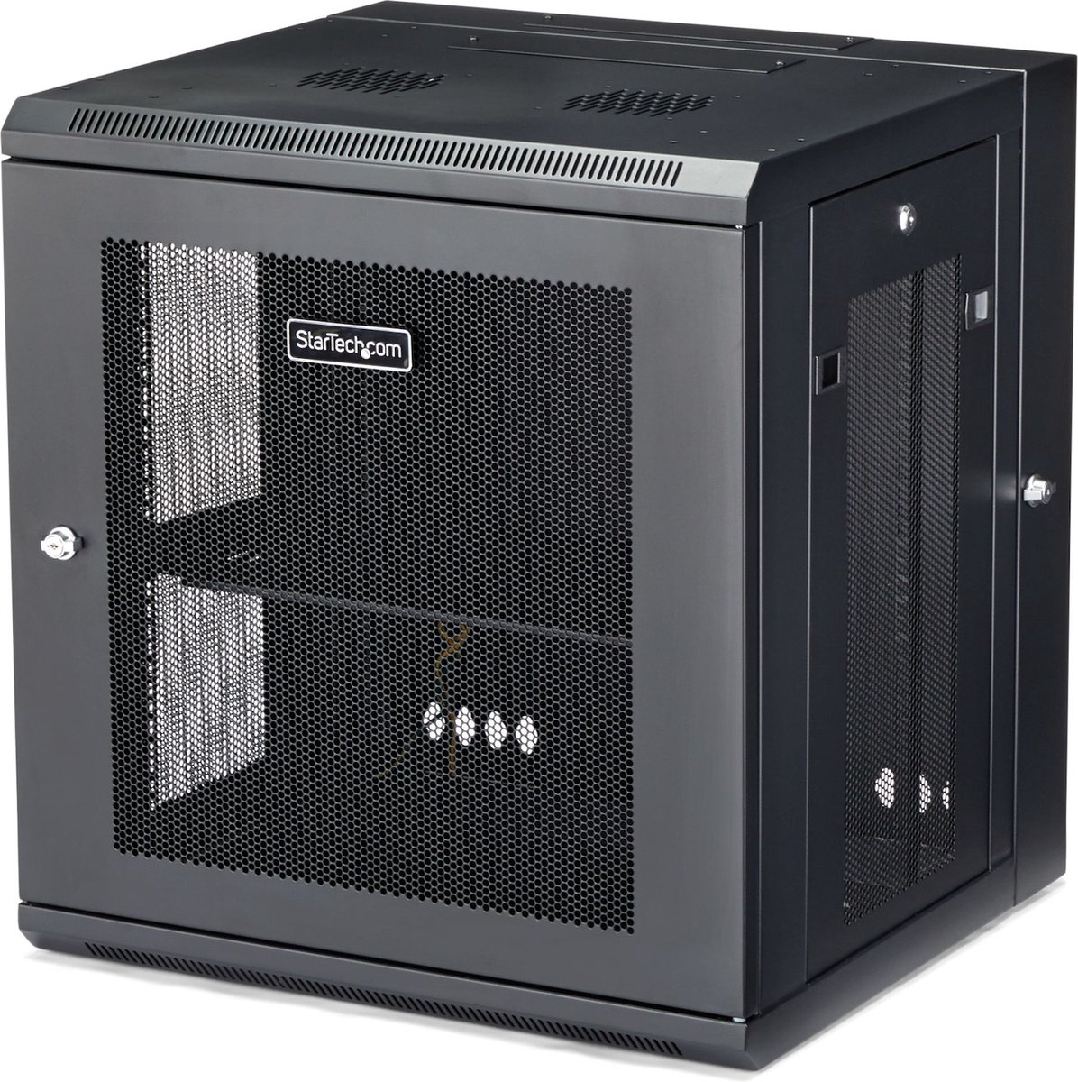 Startech Armadio Per Server Rack Montabile A Parete 12U - Cerniera Fino 17 (43cm) Di Profondità RK12WALHM