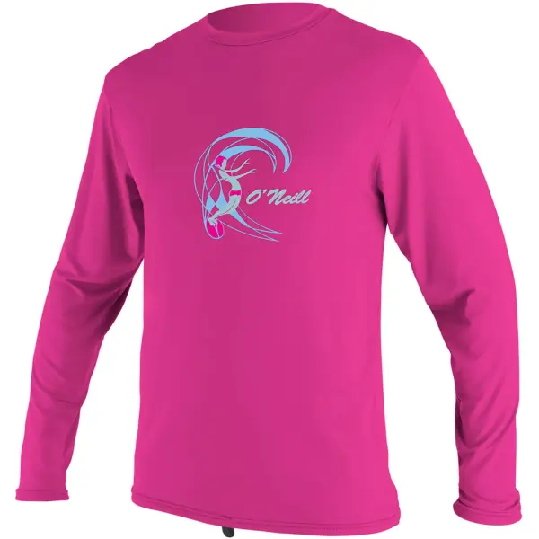 O'Neill O'Zone Sun Långärmat Barn Lycra T-Shirt (4 - Berry)
