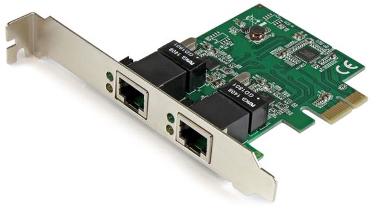 Startech Scheda Di Rete Ethernet Gigabit Pci Express Pcie Nic 2 Porte ST1000SPEXD4