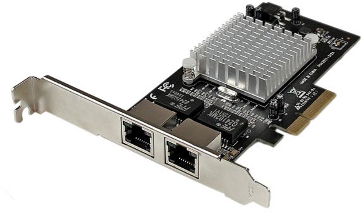 Startech Scheda Adattatore Server Di Rete Gigabit Ethernet Pci Express (pcie x4) A Due Porte - Intel i350 Nic ST2000SPEXI
