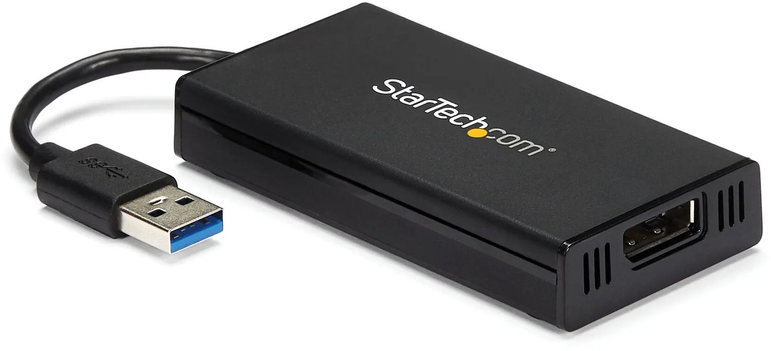 Startech Scheda Grafica Video Esterna USB 3.0 A Displayport 4K - Adattatore Convertitore USB3.0 DP/DisplayLink Ultra HD 4K USB32DP4K