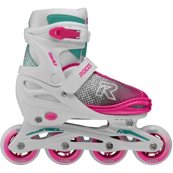 Inlines Tjej Roces Jokey X (Vit/Rosa/Grön - 38-41)
