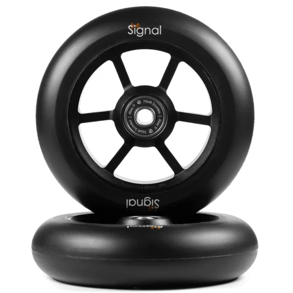Trick Sparkcykel Hjul North Signal 2-Pack (110mm - Matte Black)