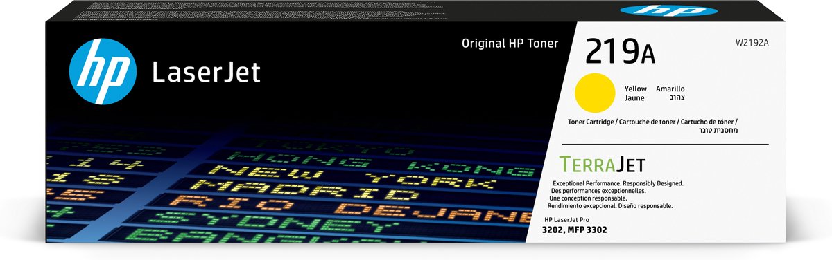 Hp 219A Yellow Original Laserjet Toner Cartridge W2192A