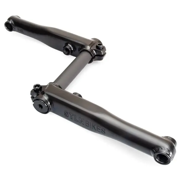 Stolen Mob V4 3-Piece 8-Spline Freestyle BMX Vevparti (165mm - Svart)