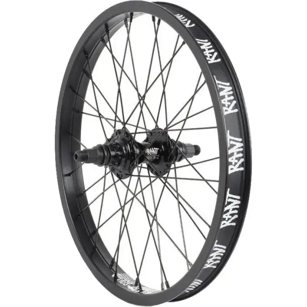BMX Hjul Rant Party On V2 18" Cassette Freestyle (Svart - Right hand drive)