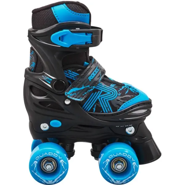 Rullskridskor Barn Roces Quaddy 3.0 Justerbar (Black/Astro Blue - 26-29)
