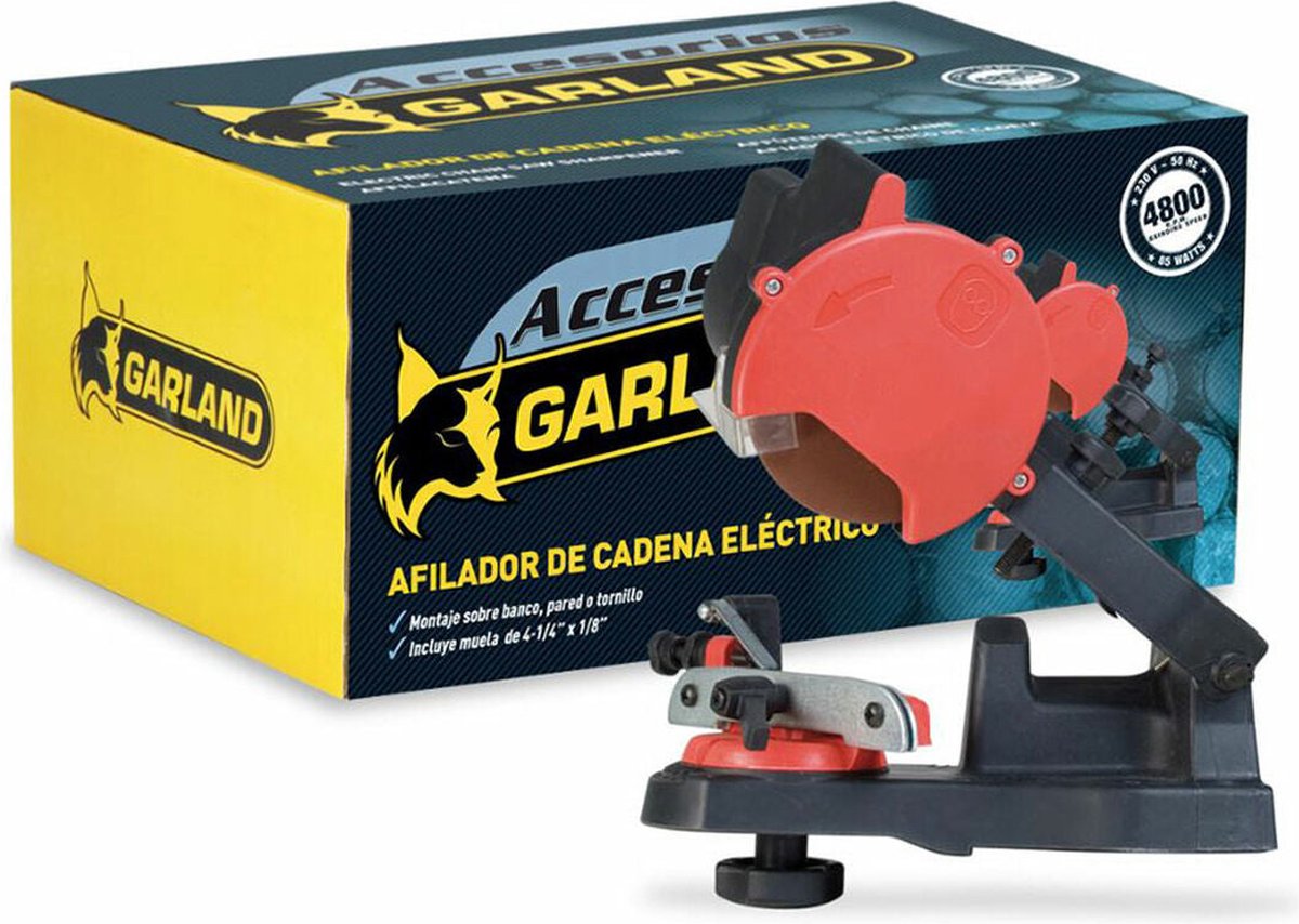 Garland 7199002002 - Afilador eléctrico para Motosierras