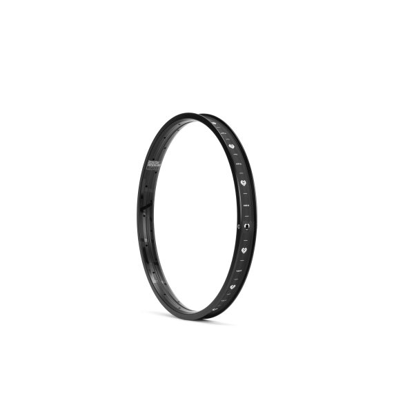 BMX Fælg Eclat Trippin 20" Straight Wall (Stealth Black)
