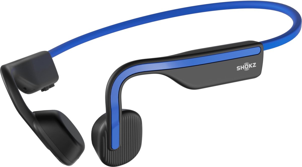 SHOKZ OpenMove Auriculares Inalámbrico gancho de oreja Llamadas/Música USB Tipo C Bluetooth Azul