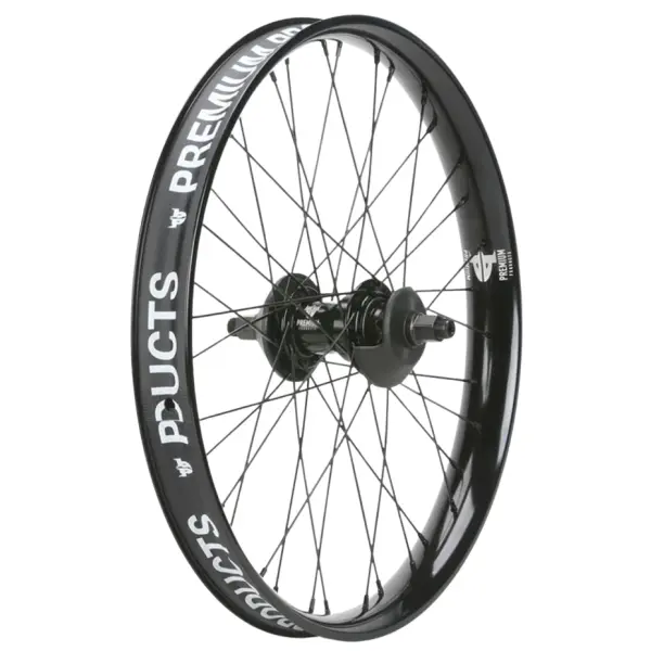 BMX Hjul Premium Curb Cutter Freecoaster Rear Freestyle (Svart - Right hand drive)