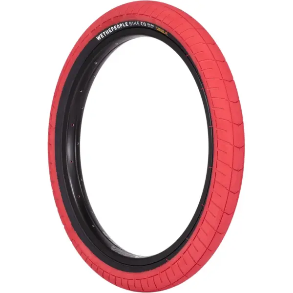 BMX Dæk Wethepeople Activate 100 PSI 20" (2.4" - Red /Black Sidewall)