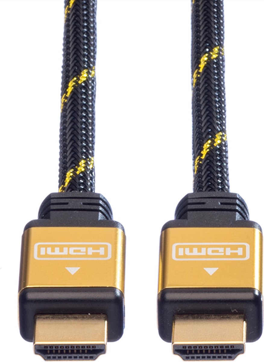 Roline GOLD Cable HDMI de alta velocidad con Ethernet, 15 m