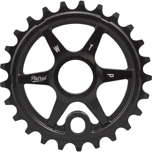 BMX Tandhjul Wethepeople Patrol (Sort - 25T)