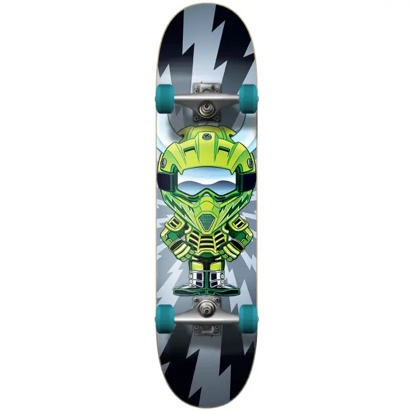 Komplet Skateboard Speed Demons Supercross Soft Top (7.0" - Grøn)