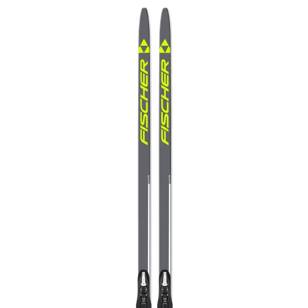 Skøjteski Fischer LS + Bindinger (186cm - Sort)