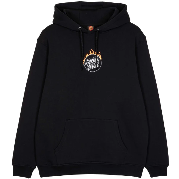 Hoodie Santa Cruz Burnt Opus (S - Sort)