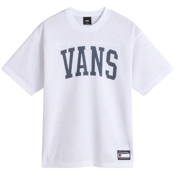 T-shirt Vans Arched Football Jersey (L - Hvid)