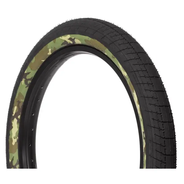 BMX Dæk Salt Plus Sting 20" (2.4" - Black/Forest Camouflage)