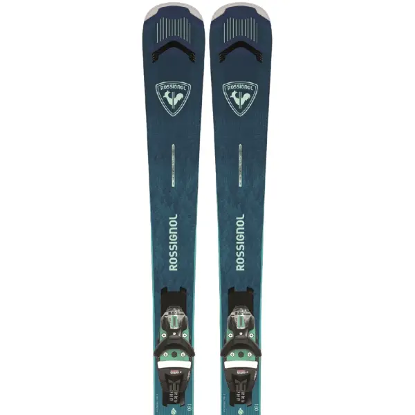 All Mountain Ski Rossignol Arcade Dame 84 + K NX 12 (168cm - Blå)