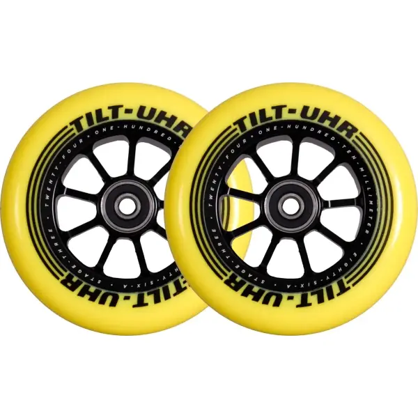 Hjul Til Løbehjul Tilt UHR (110mm - Gul)
