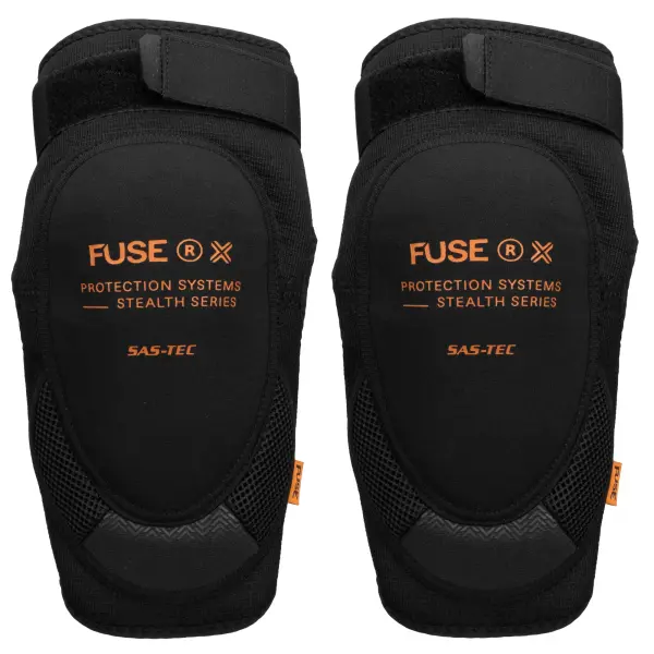 Knæbeskyttere Fuse Stealth (Kids XS-S - Sort)