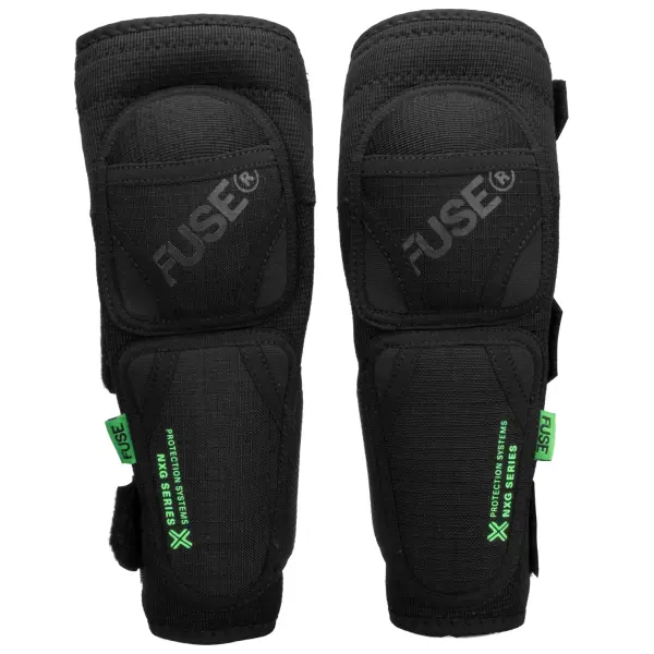 Fuse NXG Knee/Shin Combo Beskyttelse Til Børn (Kids XS-S - Sort)