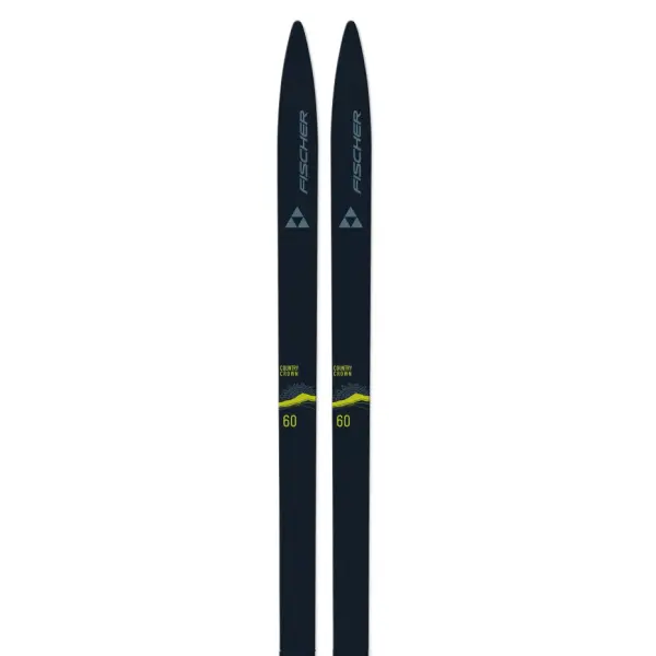 Fjeldski Fischer Country Crown 60 (195cm - Sort)